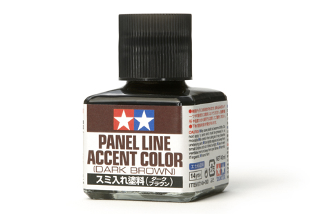 Tamiya Dark Brown Panel Accent Paint image