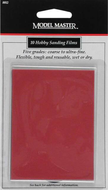 Testors Sanding Films 10 Piece image
