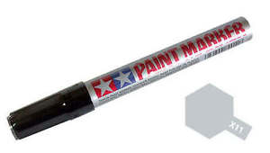 Tamiya X11 Gloss Silver Enamel Paint Marker image