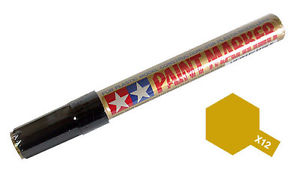 Tamiya X12 Gloss Gold Enamel Paint Marker image