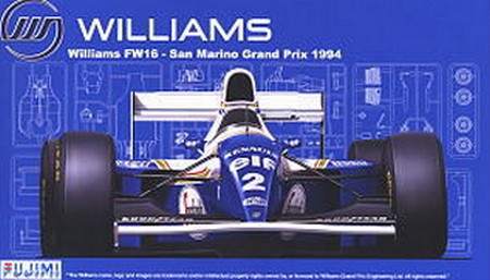 Fujimi 1/20 Williams FW16 Renault San Marino GP w/Coating Material image