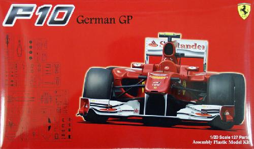 Fujimi 1/20 Formula 1 Ferrari F10 German Grand Prix 2010 image