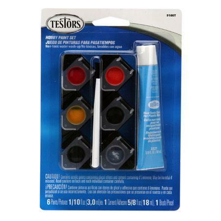 Testors Acrylic Paint Set Auto Detailing image