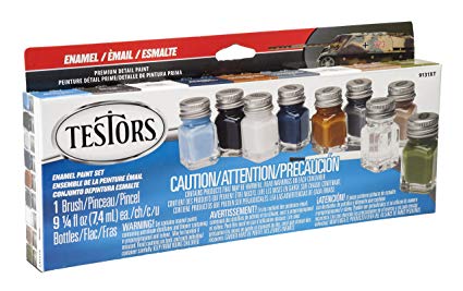 Testors Military Flat Finishing Set image