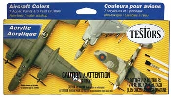 Testors Acrylic Aircraft Finishing Kit image