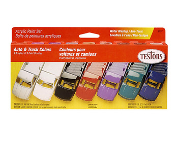 Testors Auto & Truck Colors Acrylic Paint Set image