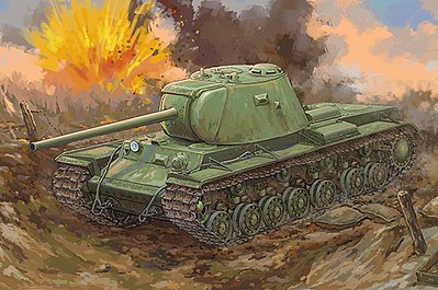 Trumpeter 1/35 Russian KV-3 Heavy Tank image