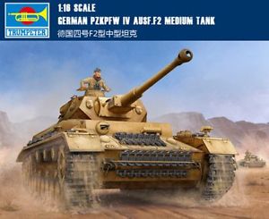 Trumpeter 1/16 German Pzkpfw IV Ausf.F2 Medium Tank image