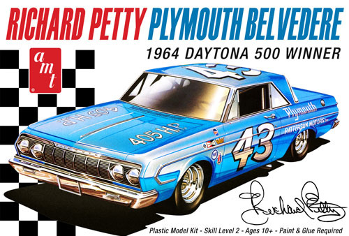 AMT 1/25 1964 Plymouth Belvedere 'Richard Petty' image