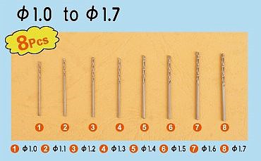 Trumpeter Master Tools Twist Drilling Auger Bit Set 2 image