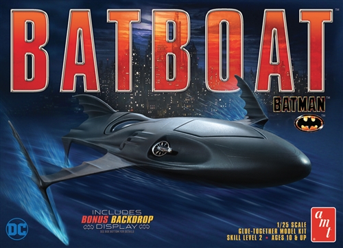 AMT 1/25 Batman Batboat image