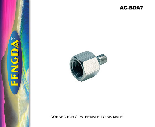 Fengda Adaptor 1/4" Compressor to 1/8" Air Hose image