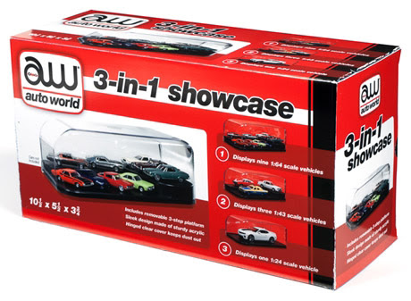 AMT 1/24 3 in 1 Display Case (Interchangeable Inserts) image