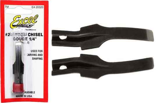 Excel Wood Carving Chisel 1/4" 2 Pack image