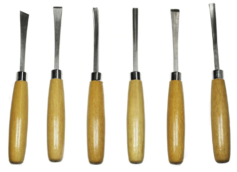 Excel Professional Carving Tools 6 Assorted image