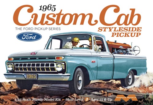 Moebius 1/25 1966 Ford F-150 Custom Cab image