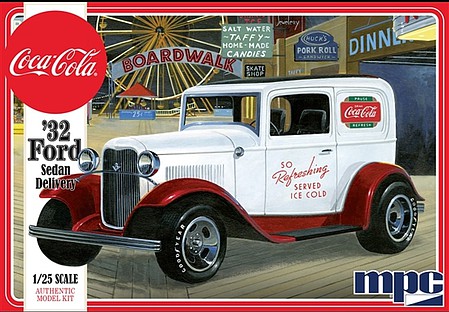 MPC 1/25 1932 Ford Sedan Coca Cola image