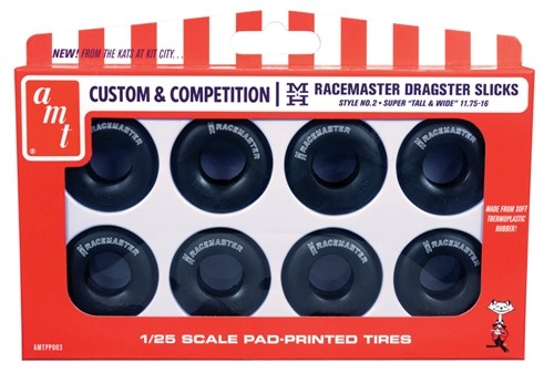 AMT 1/25 Racemasters Jumbo Drag Slick Tyres image