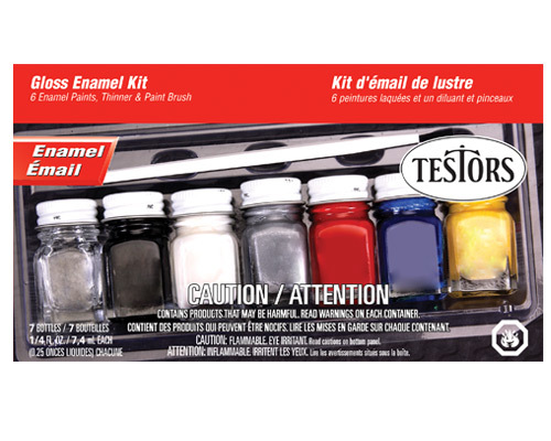 Testors Gloss Enamel Paint Set image
