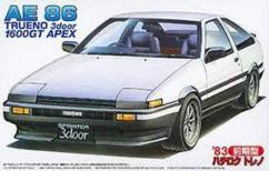 Fujimi 1/24 1983 Toyota AE86 Trueno Early Version image