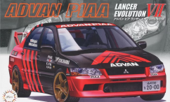 Fujimi 1/24 Mitsubishi Lancer Evolution VII ADVAN PIAA image