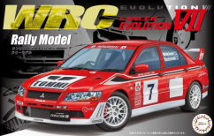 Fujimi 1/24 Mitsubishi Lancer Evolution VII WRC Rally Model image