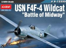Academy 1/48 F4F-4 Wildcat "Battle of Midway" USN image
