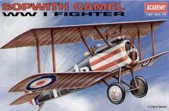 Academy 1/72 Sopwith Camel WWI Fighter image