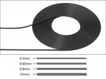 Tamiya - Cable 0.65mm OD Black 2-Metres image