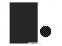 Tamiya Carbon Fibre Pattern Decal Sheet 190x130mm Twill Extra Fine image