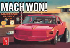 AMT 1/25 Ford Mustang 1970 Funny Car Mach Won image