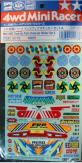 Tamiya Mini 4WD Dress-Up Sticker Set A Tune-Up Parts image