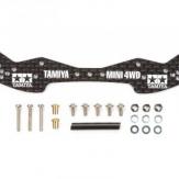 Tamiya Mini 4WD Carbon Wide Front Plate 1.5mm image