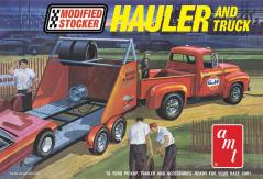 AMT 1/25 1953 Ford Pickup "Modified Stocker Hauler" Gulf image