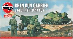 Airfix 1/76 Bren Gun Carrier & 6PDR Anti-Tank Gun image