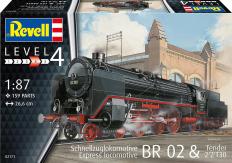 Revell 1/87 Express Locomotive BR 02 with Tender 2'2' T30 image