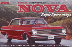 Moebius 1/25 Chevrolet Chevy II Nova Super Sport Coupe 1965 image