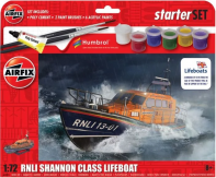 Airfix 1/72 RNLI Shannon Class Lifeboat - Starter Set image