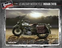  Thunder Model 1/35 US Military Indian 741B (2 Kits in Box) image