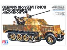 Tamiya 1/35 German Flak 37 Sd.Kfz.7/2 8T Semi-Track Armoured Cab image