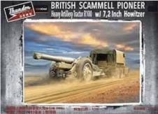 Thunder Model 1/35 Scammell Pioneer R100 Artillery Tractor with 7,2 Inch Howitzer image