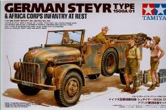 Tamiya 1/35 Steyr 1500A/01 Africa Infantry At Rest image