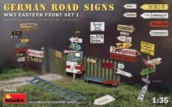 Miniart 1/35 German Road Signs WWII - Eastern Front Set 1 image