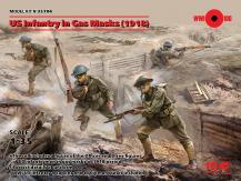 ICM 1/35 US Infantry in Gas Masks (1918) image