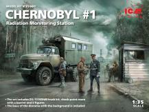 ICM 1/35 Chernobyl #1 Radiation Monitoring Station image
