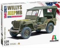 Italeri 1/24 Willys Jeep MB '80th Anniversary 1941-2021' image