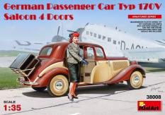 Miniart 1/35 German Passenger Car Typ 170V Saloon 4 Doors image