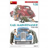 Miniart 1/35 Car Maintenance 1930-1940s image