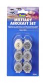 Revell Aqua Colour 6 Paints Military Aircraft Set image