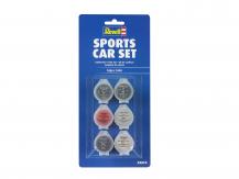 Revell Aqua Colour 6 Paint Sports Car Set image